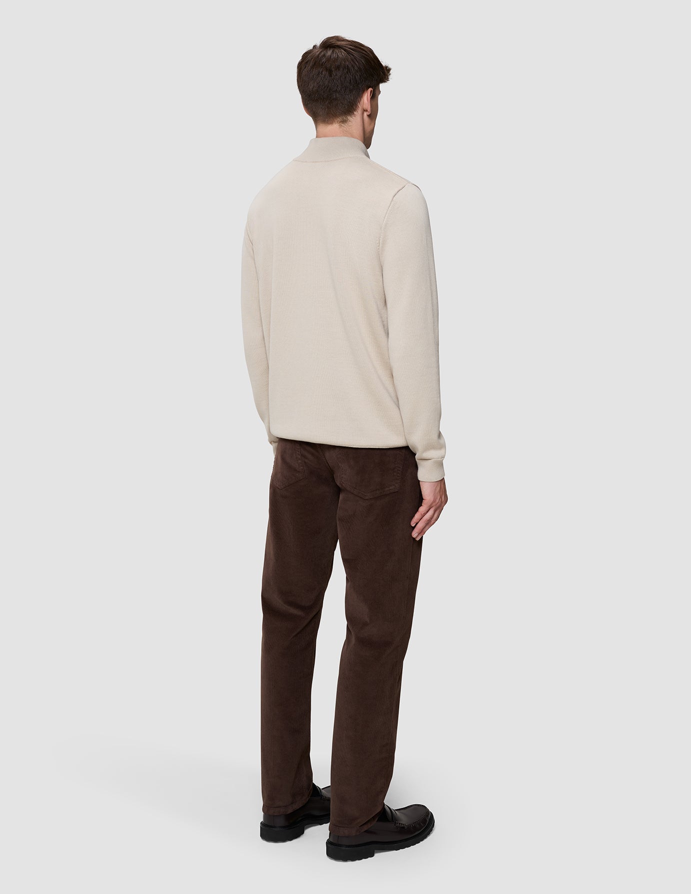 Everyday Knit Half Zip Birchwood